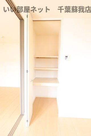 おゆみ野ドリームマウンテン　Ｂの収納|ちょっとした収納スペースも充実しています