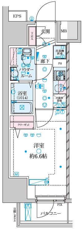 GENOVIA草加の間取り
