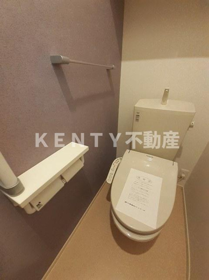 【トイレ】 | サニーベールＫ | 落ち着いたトイレです