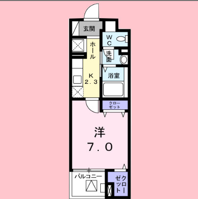 フィオーレ静の間取り