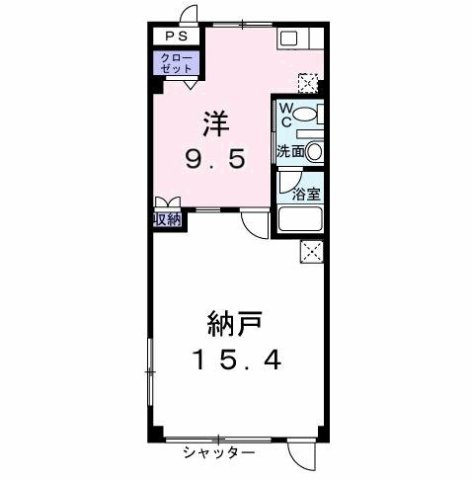 シティハイムイグサⅥの間取り