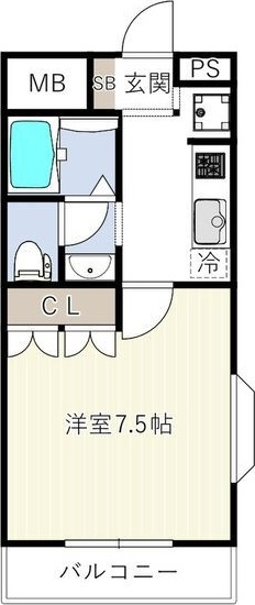 メゾンアイリスの間取り