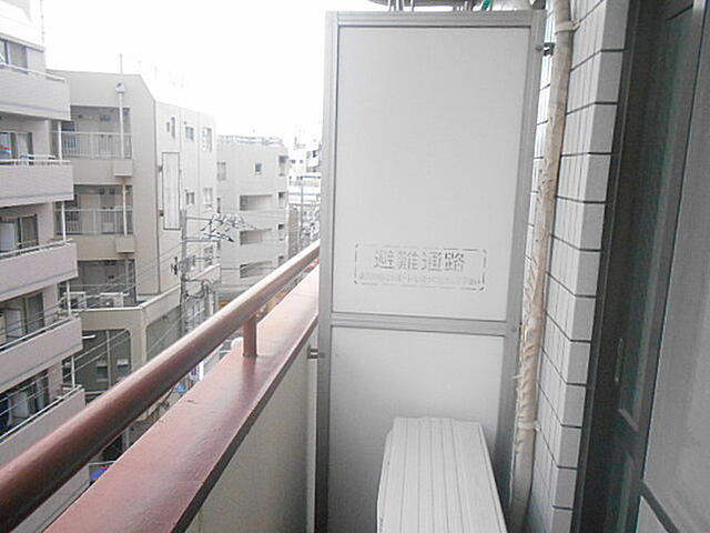 クロッシング桜台のバルコニー