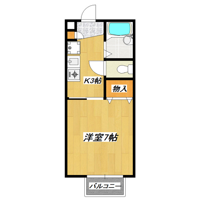 グレイスコートの間取り|人気のバス・トイレ別！