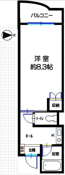 エンゼルハイツ小阪本町の間取り