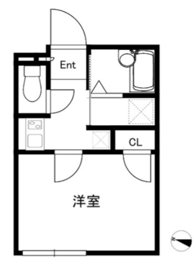グランディールⅡの間取り