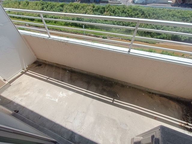 増田ビルのバルコニー