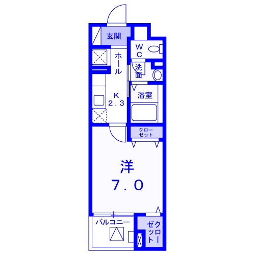 フィオーレ静の間取り