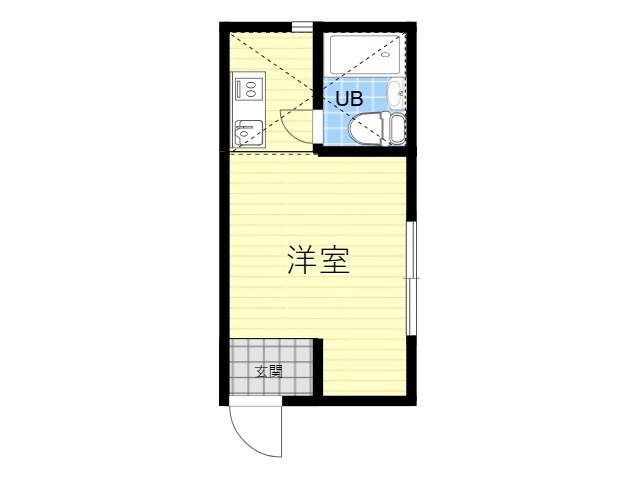入間郡毛呂山町若山　アパートの間取り