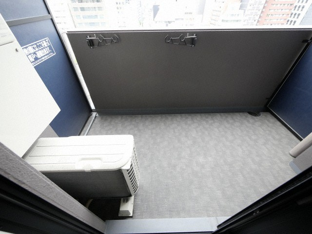 S-RESIDENCE北浜のバルコニー