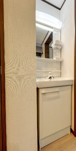 第二コーポ青山の洗面所