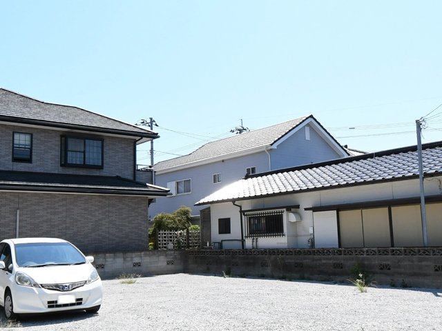 オール電化デザイナーズハウス川内町大松建売⑦の前面道路含む現地写真|前面道路含む現地写真です