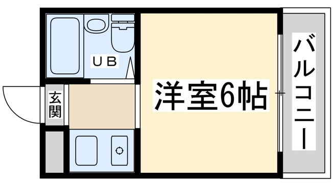 【間取り】 | ジオナ柴島３