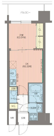 【間取り】 | プレジオ松屋町