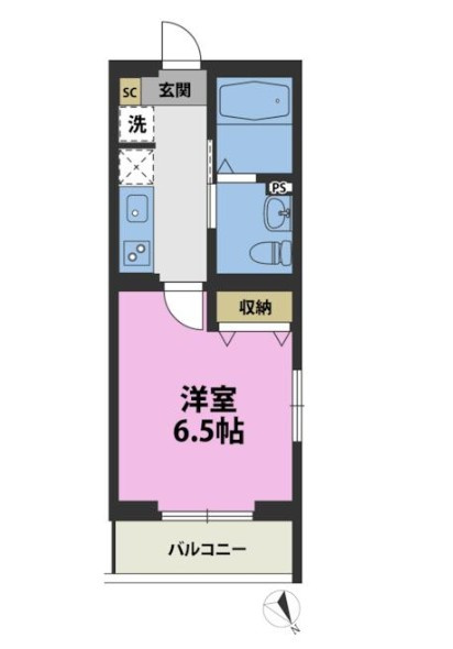 ベルヴィの間取り