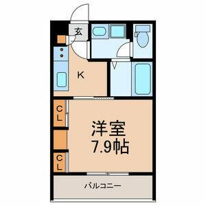 ハルホ東船橋の間取り|間取りです。
