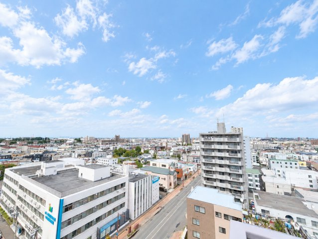 琴似Ａコープマンションの展望|10階ならではの視界が大きく広がる開放感ある眺望