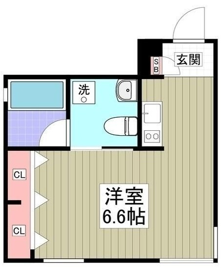 ＦＡＲＥ中野Ⅵの間取り|間取りです。