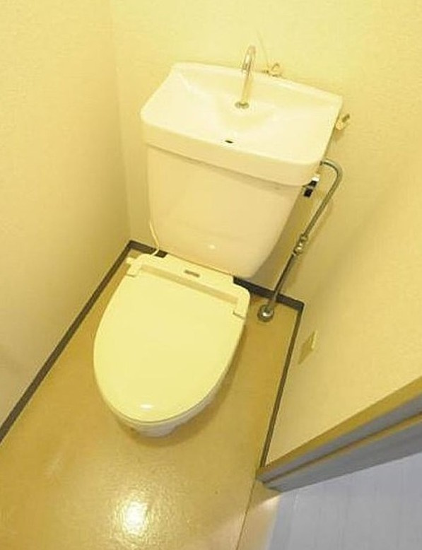 柏市根戸の賃貸マンションのトイレ|※別部屋参考写真