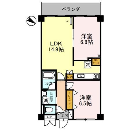 【間取り】 | シャインヒル　Ⅲ