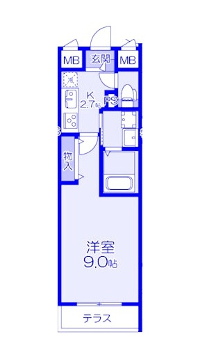 Arco Irisの間取り
