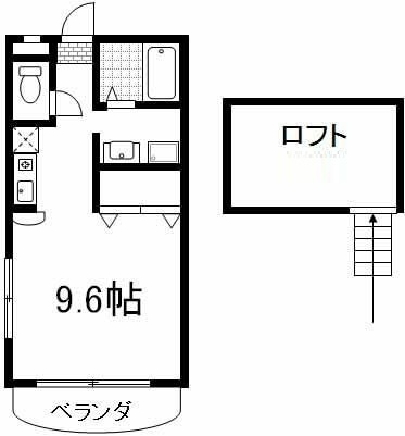 ルネッサンス南越谷の間取り|間取りです。