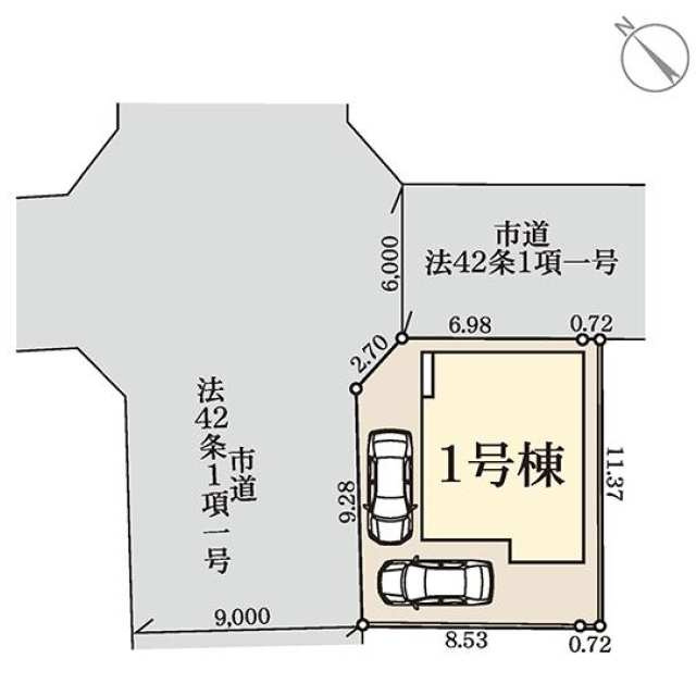 【区画図】