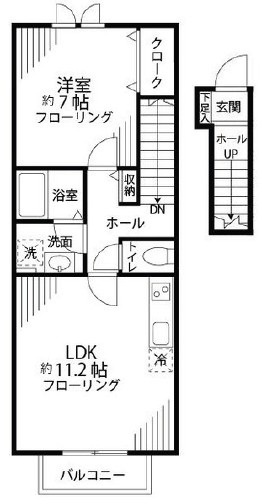 レオーノの間取り|間取りです。