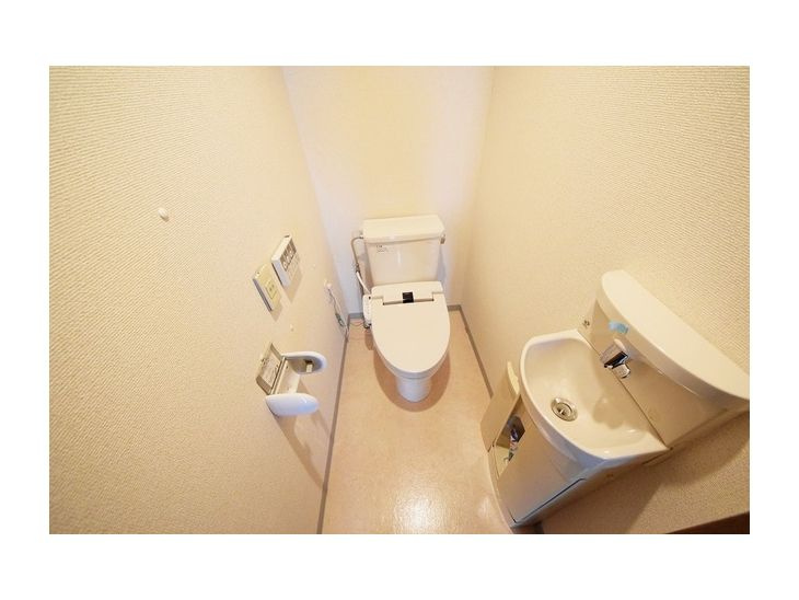 アクティ汐留のトイレ|トイレもきれいです