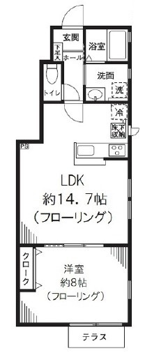 シェトワの間取り|間取りです。