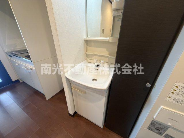 メープルコートの独立洗面台