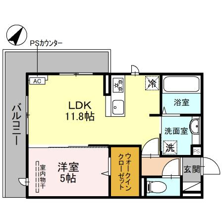 D-residence南芥川町の間取り