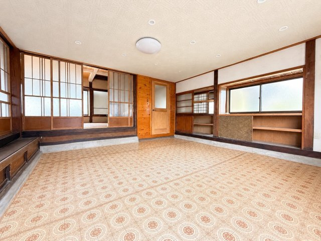 茨城町野曽中古物件の玄関