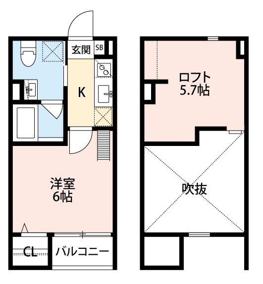 tu-ki（ツキ）の間取り