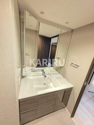 シティタワー大阪本町の洗面所