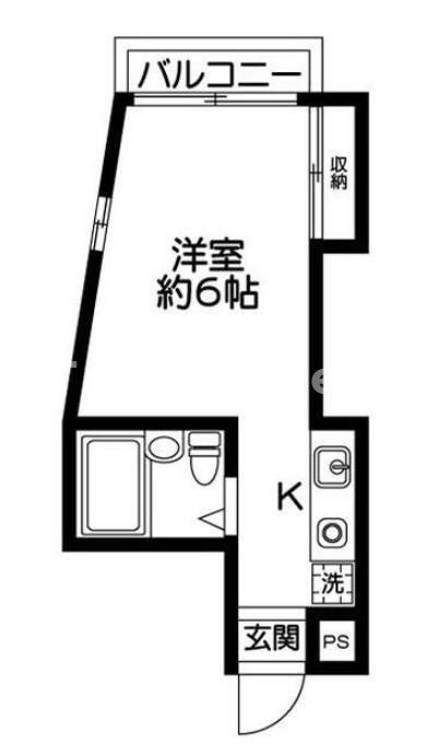 スカイコート後楽園の間取り