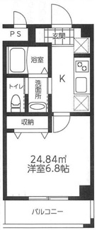 【間取り】 | アルジェンリシェ登戸 | 間取りです。