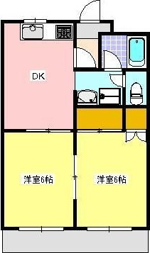 シャルマンＦの間取り