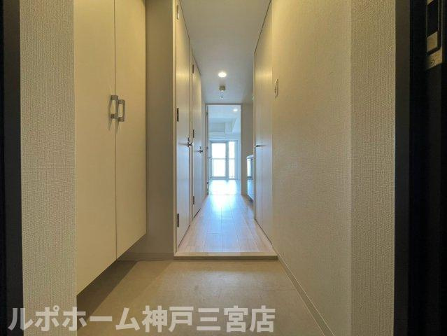 エスリード神戸ハーバーテラスの玄関