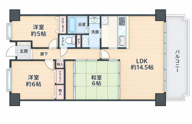 【間取り】 | 東灘コーストアベニュー参番館