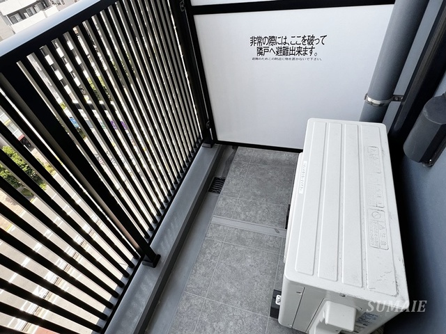 S-RESIDENCE王子westのバルコニー|バルコニーです☆
