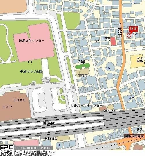 ライオンズマンション練馬第弐の地図