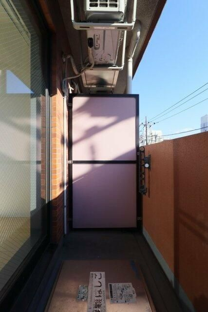 ライオンズマンション江古田第３のバルコニー