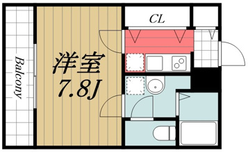 【間取り】 | プラージュ新検見川