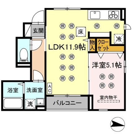 Ｄ－ＲＯＯＭ富沢西5丁目