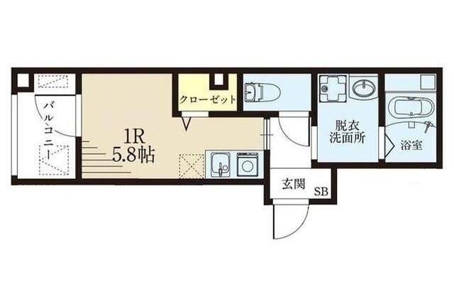 アイミング森下の間取り|間取りです。