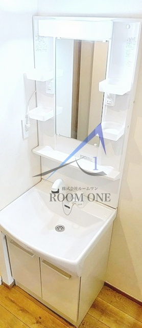 キャメル草加吉町2丁目Ⅱの洗面所|洗面台です。