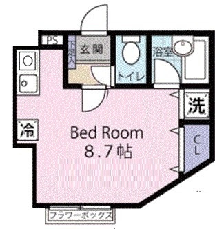 グランシャレー神谷 の間取り|間取りです。