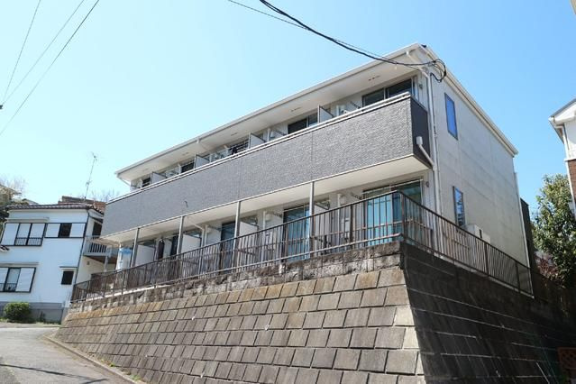 横浜市南区永田北２丁目のアパートの外観