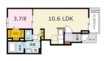スターライズ可部南の間取り